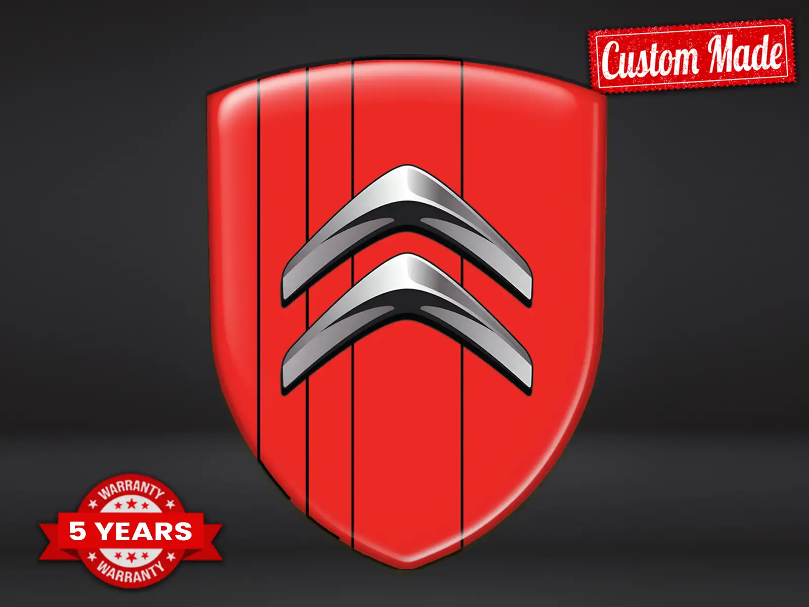 Citroen Waterproof Sticker Label Style High End Professional